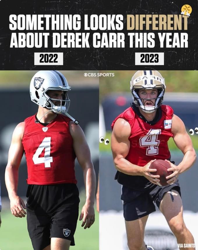 derek carr physique