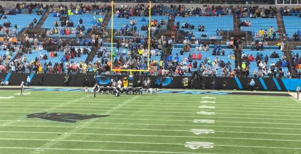 Even With the Win Today's attendance Carolina Panthers Carolina Huddle